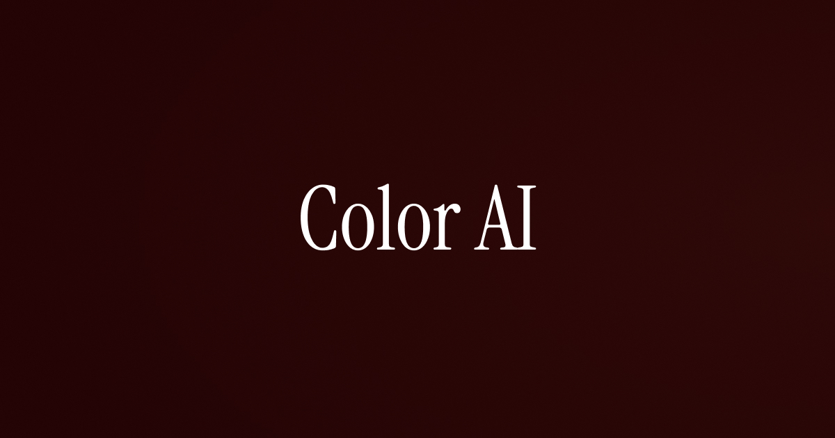 Color AI (Website)